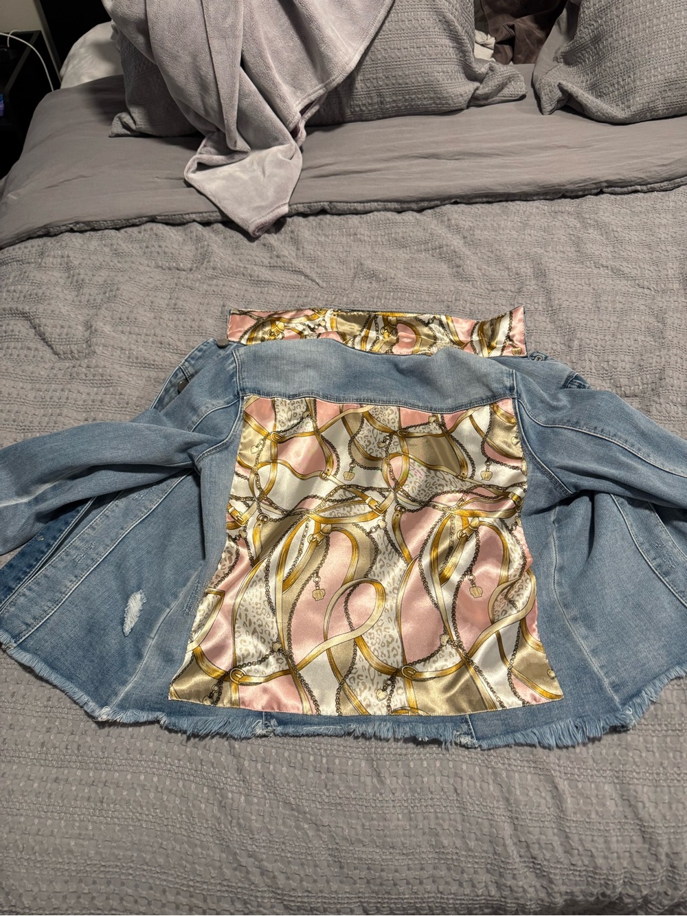 Stacy Bradley custom Jean jacket